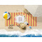 Fiesta - Cinco de Mayo Beach Towel Lifestyle