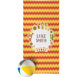 Fiesta - Cinco de Mayo Beach Towel (Personalized)