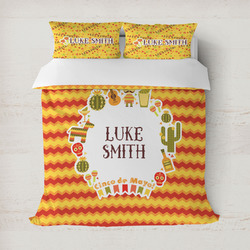 Fiesta - Cinco de Mayo Duvet Cover (Personalized)