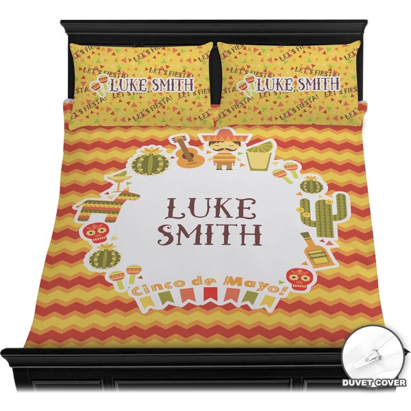 Fiesta - Cinco de Mayo Bedding Set (Queen) - Duvet