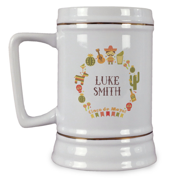 Custom Fiesta - Cinco de Mayo Beer Stein (Personalized)