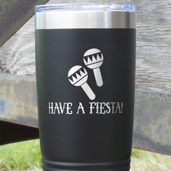 Fiesta - Cinco de Mayo 20 oz Stainless Steel Tumbler (Personalized)