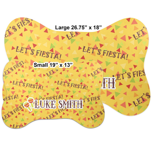 Fiesta - Cinco de Mayo Bone Shaped Mat Comparison
