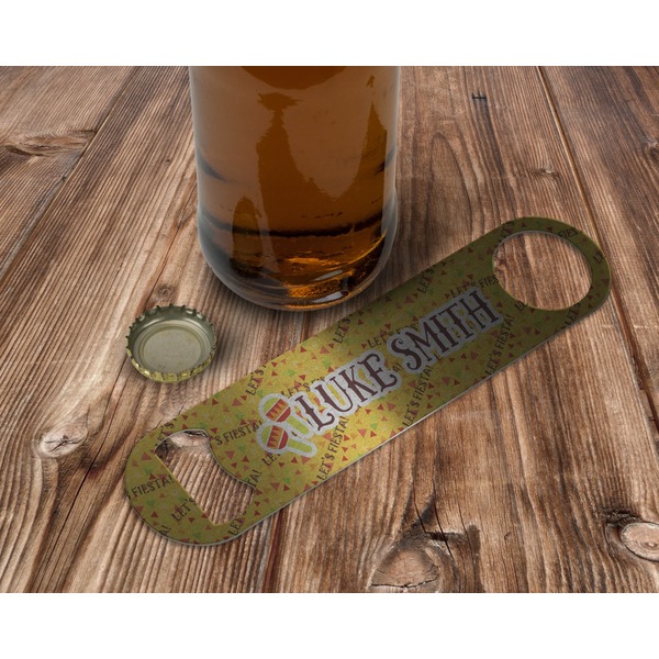 Fiesta - Cinco de Mayo Bottle Opener - In Use