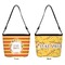 Fiesta - Cinco de Mayo Bucket Bags w/ Genuine Leather Trim - Double - Front and Back