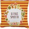 Fiesta - Cinco de Mayo Faux-Linen Throw Pillow 16" (Personalized)