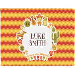 Fiesta - Cinco de Mayo Woven Fabric Placemat - Twill w/ Name or Text