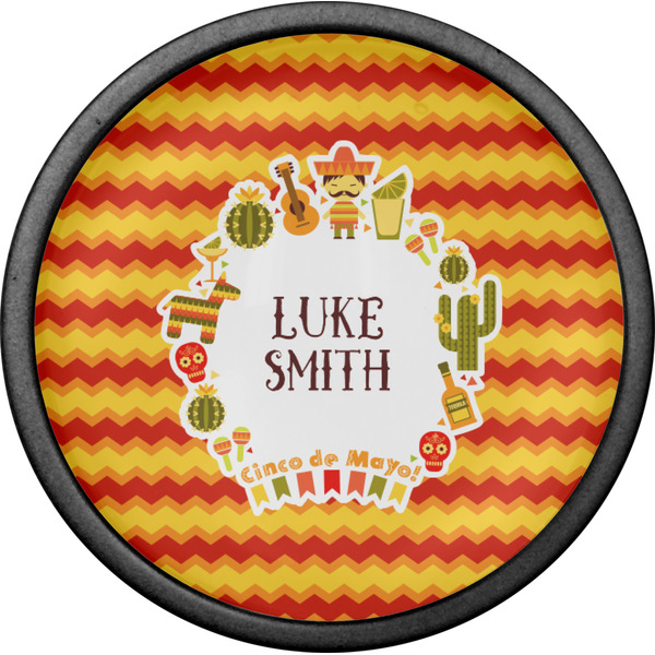 Fiesta - Cinco de Mayo Cabinet Knob - Black - Front