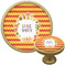 Fiesta - Cinco de Mayo Cabinet Knob - Gold (Personalized)