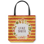 Fiesta - Cinco de Mayo Canvas Tote Bag - Large - 18"x18" (Personalized)