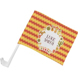 Fiesta - Cinco de Mayo Car Flag - Small w/ Name or Text