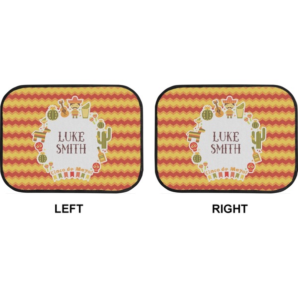 Fiesta - Cinco de Mayo Car Floor Mats (Back Seat) (Approval)