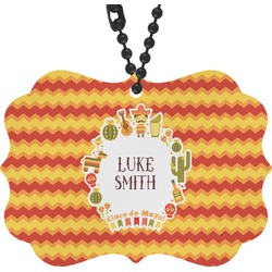 Fiesta - Cinco de Mayo Rear View Mirror Charm (Personalized)