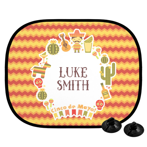 Custom Fiesta - Cinco de Mayo Car Side Window Sun Shade (Personalized)