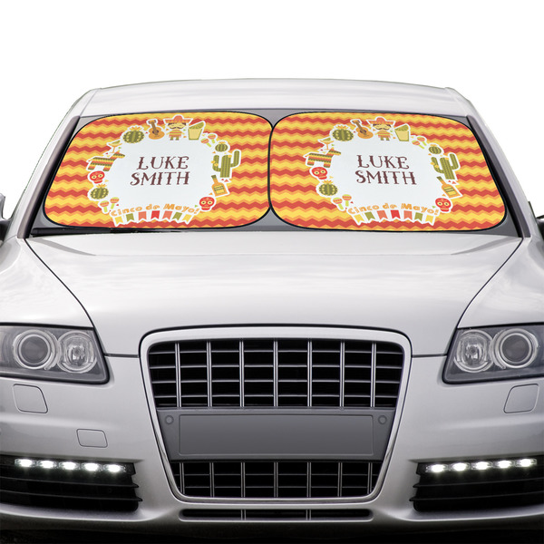 Fiesta - Cinco de Mayo Car Sun Shades - IN CONTEXT