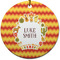 Fiesta - Cinco de Mayo Ceramic Flat Ornament - Circle (Front)
