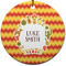 Fiesta - Cinco de Mayo Round Ceramic Ornament w/ Name or Text