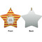 Fiesta - Cinco de Mayo Ceramic Flat Ornament - Star Front & Back (APPROVAL)