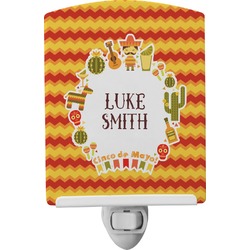 Fiesta - Cinco de Mayo Ceramic Night Light (Personalized)