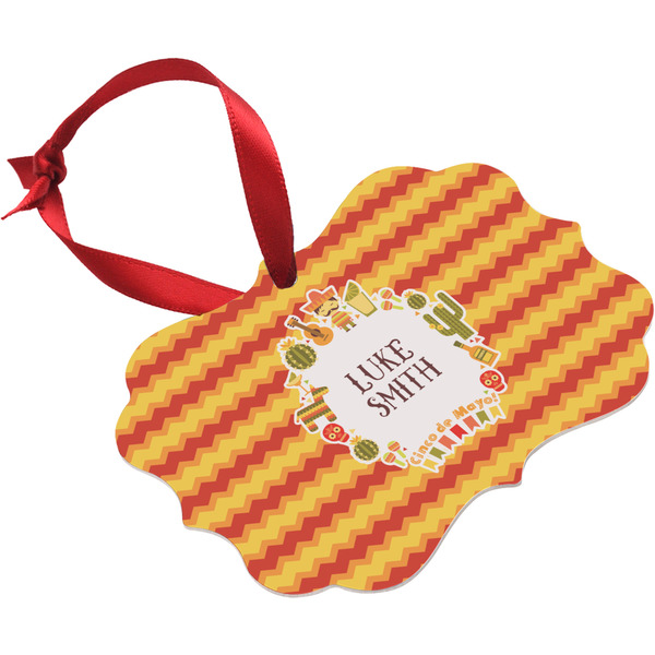 Fiesta - Cinco de Mayo Christmas Ornament (Angle View)