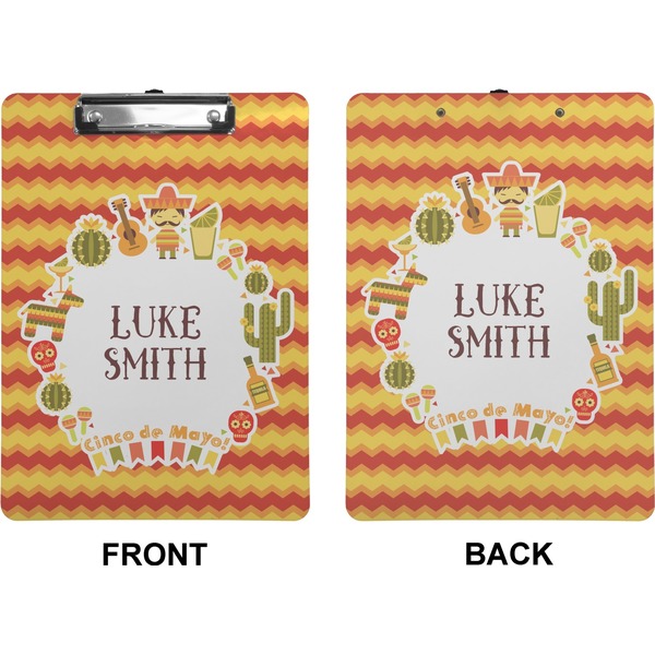 Fiesta - Cinco de Mayo Clipboard (Letter) (Front + Back)
