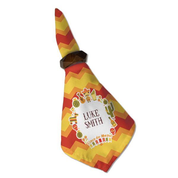 Fiesta - Cinco de Mayo Cloth Napkins - Personalized Dinner (Folded in Ring) (MAIN)