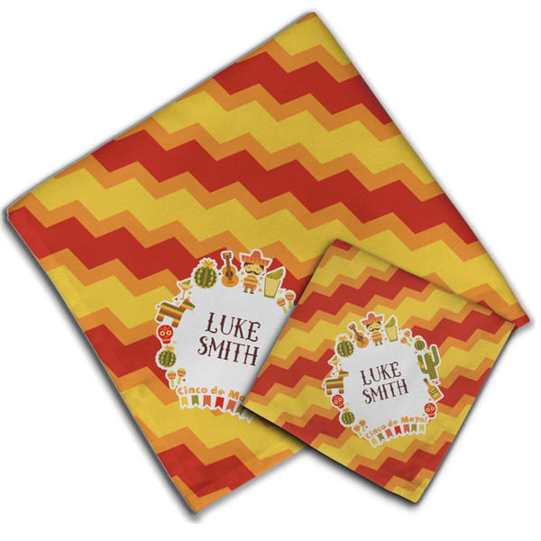 Fiesta - Cinco de Mayo Cloth Napkins - Personalized Lunch & Dinner (PARENT MAIN)