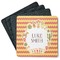 Fiesta - Cinco de Mayo Square Rubber Backed Coasters - Set of 4 (Personalized)
