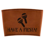 Fiesta - Cinco de Mayo Leatherette Cup Sleeve (Personalized)