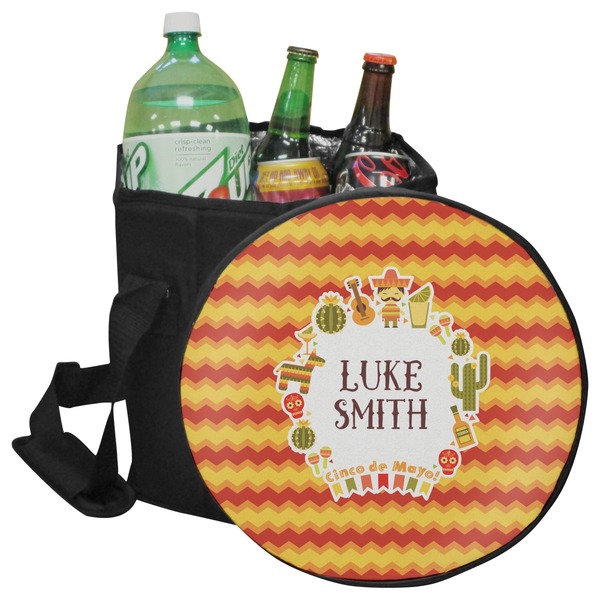 Custom Fiesta - Cinco de Mayo Collapsible Cooler & Seat (Personalized)