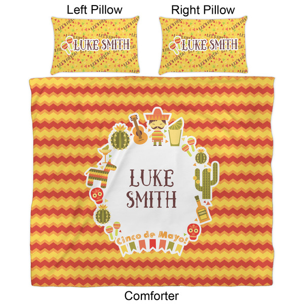 Fiesta - Cinco de Mayo Comforter Set - King - Approval