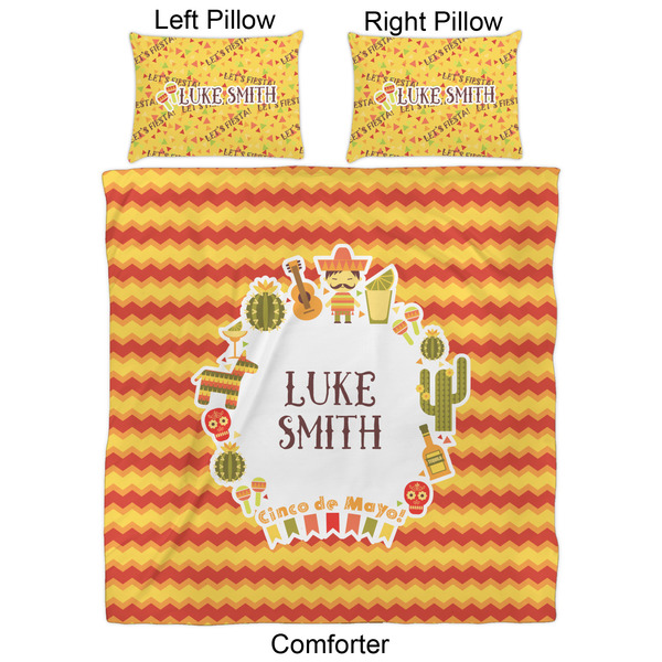 Fiesta - Cinco de Mayo Comforter Set - Queen - Approval