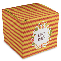 Fiesta - Cinco de Mayo Cube Favor Gift Boxes (Personalized)