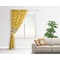 Fiesta - Cinco de Mayo Curtain With Window and Rod - in Room Matching Pillow