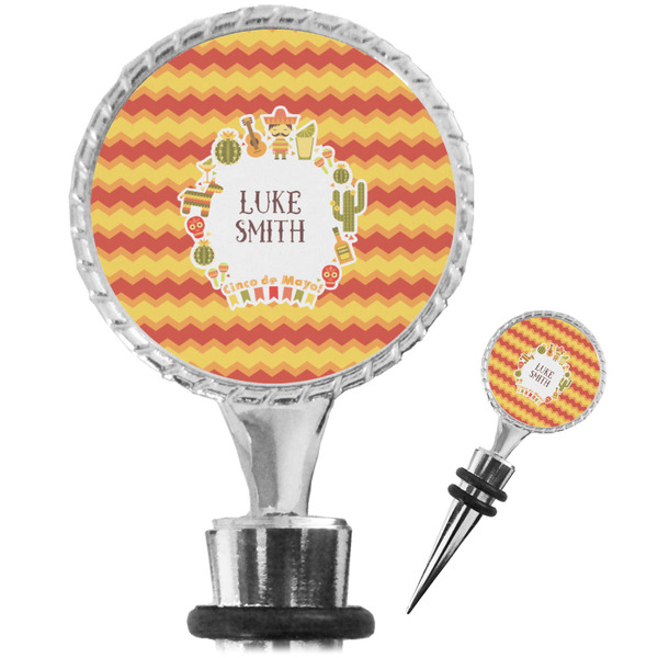 Custom Fiesta - Cinco de Mayo Wine Bottle Stopper (Personalized)