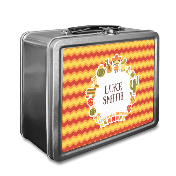 Custom Fiesta - Cinco de Mayo Lunch Box (Personalized)