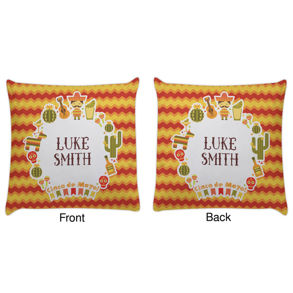 Fiesta - Cinco de Mayo Decorative Pillow Case - Approval