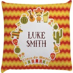 Fiesta - Cinco de Mayo Decorative Pillow Case (Personalized)
