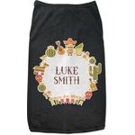 Fiesta - Cinco de Mayo Black Pet Shirt (Personalized)