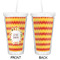 Fiesta - Cinco de Mayo Double Wall Tumbler with Straw - Approval