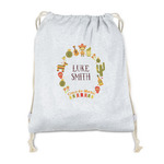 Fiesta - Cinco de Mayo Drawstring Backpack - Sweatshirt Fleece (Personalized)