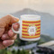 Fiesta - Cinco de Mayo Espresso Cup - 3oz LIFESTYLE (new hand)