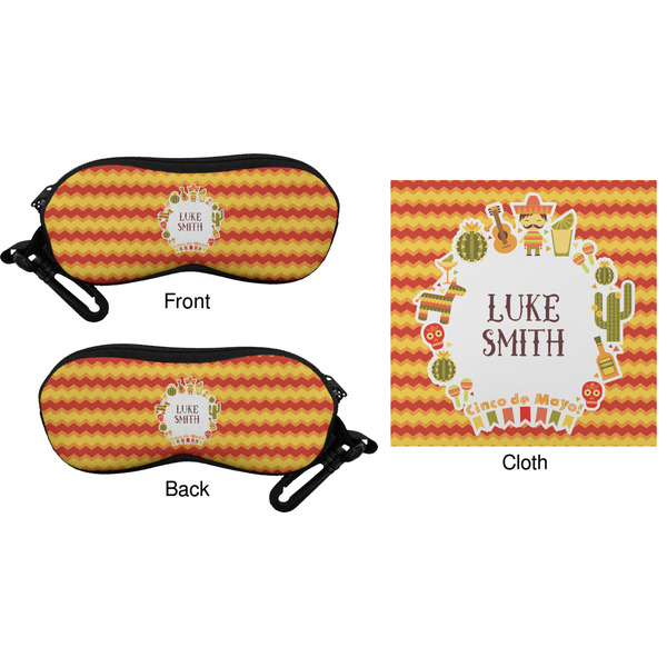 Fiesta - Cinco de Mayo Eyeglass Case & Cloth (Approval)