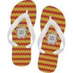 Fiesta - Cinco de Mayo Flip Flops - Small (Personalized)