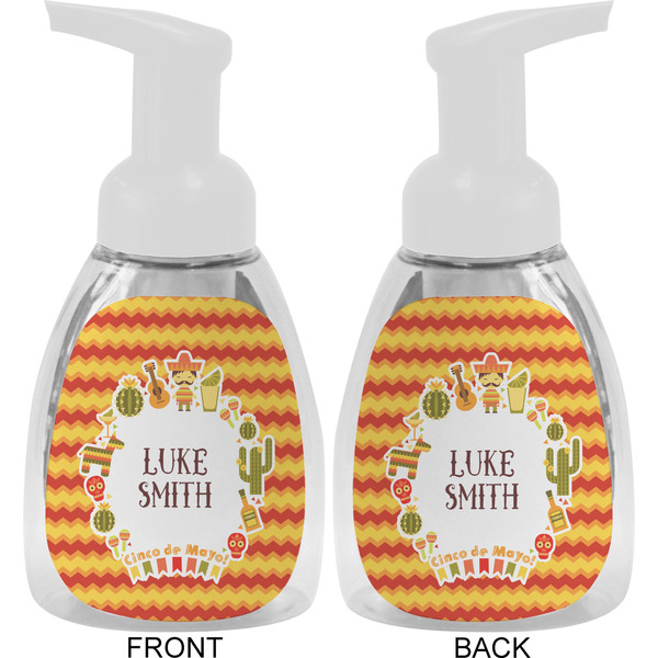 Fiesta - Cinco de Mayo Foam Soap Bottle Approval - White