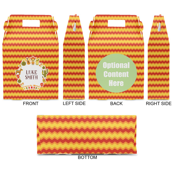 Fiesta - Cinco de Mayo Gable Favor Box - Approval