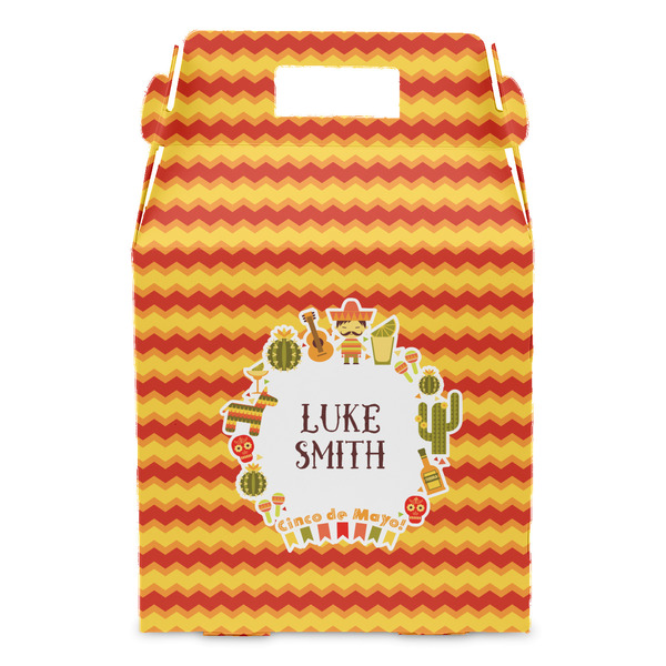 Fiesta - Cinco de Mayo Gable Favor Box - Front