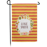 Fiesta - Cinco de Mayo Small Garden Flag - Single Sided w/ Name or Text