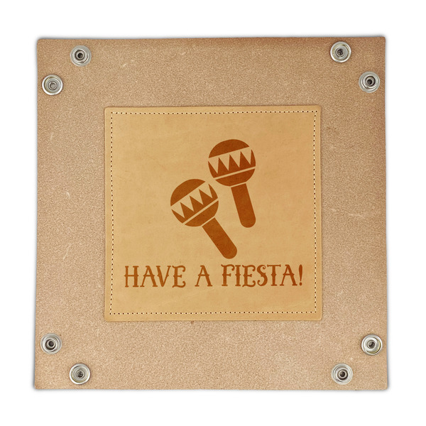 Fiesta - Cinco de Mayo Genuine Leather Valet Trays - FRONT