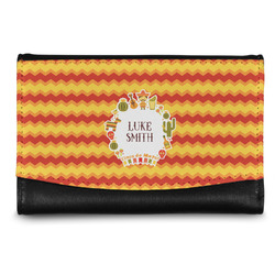 Fiesta - Cinco de Mayo Genuine Leather Women's Wallet - Small (Personalized)